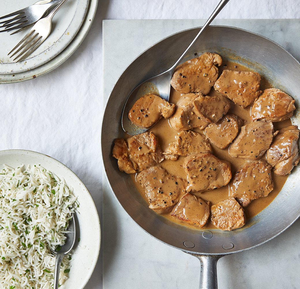 Pork Tenderloin with a Creamy Balsamic Sauce – Mazzetti l'Originale AUS | Balsamic Vinegar of Modena