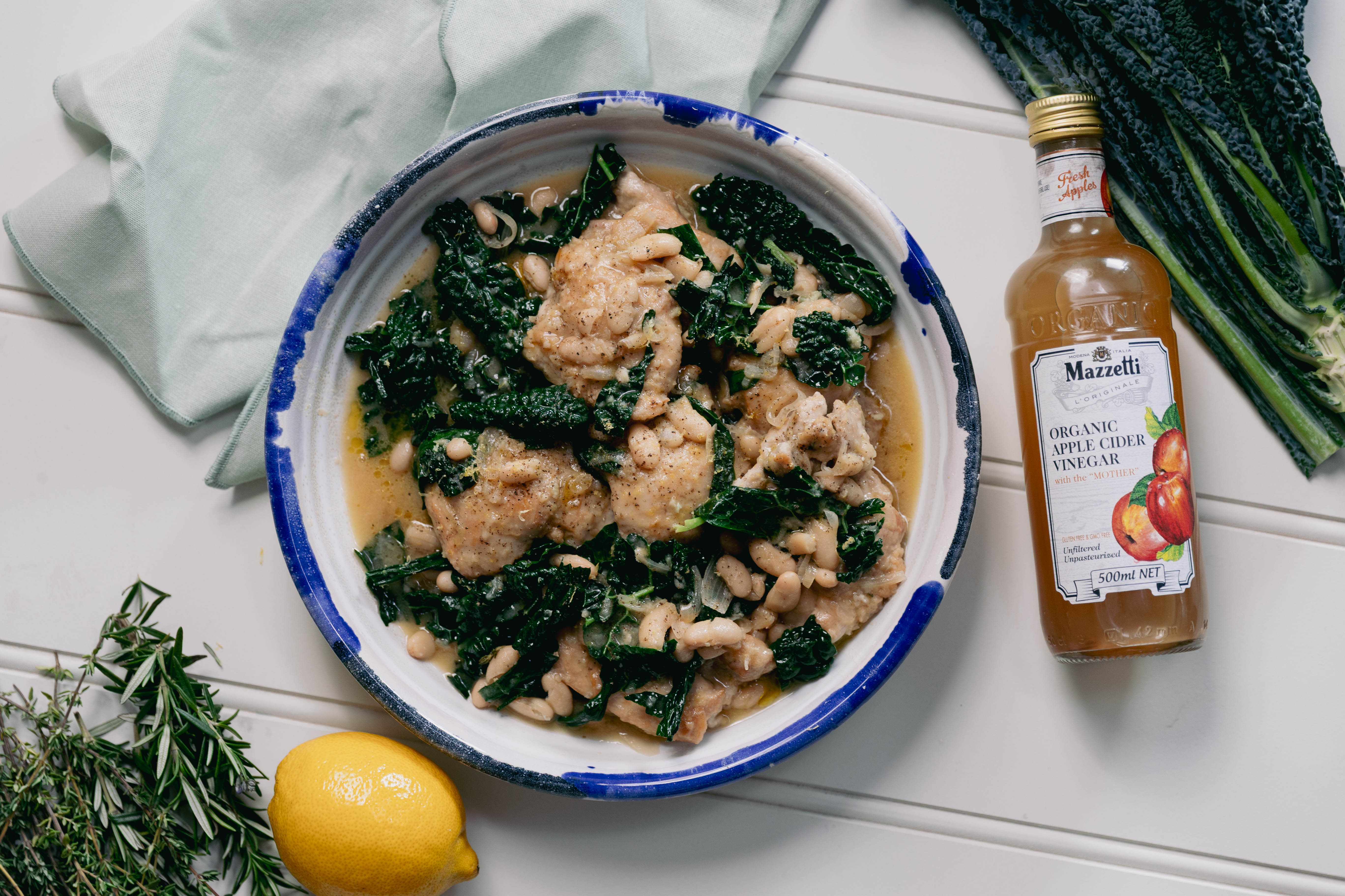 Pollo alla cacciatora bianco